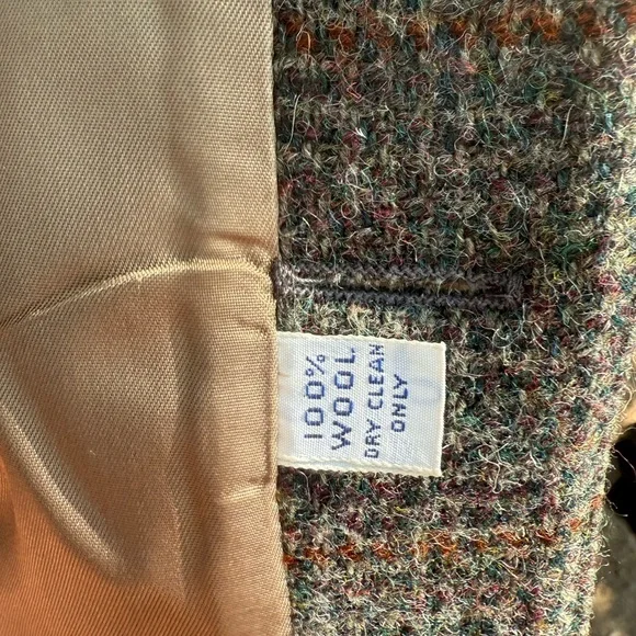 Vintage size 10 Ralph Lauren Women's Gray Tweed wool Jacket